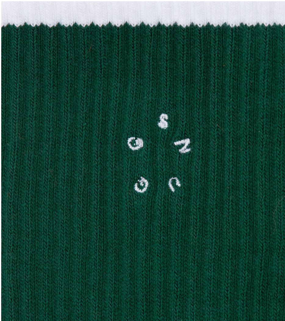 Calcetines de algodón orgánico con una raya